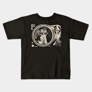 Vinyl Record mf doom Kids T-Shirt